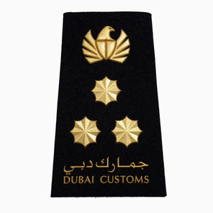 Shero แผ่นป้ายไหล่กัปตันของสายการบินที่กำหนดเองแผ่นแปะติดไหล่คุณภาพสูงสำหรับนักบินปักลายอินทรธนู - Product Image 1