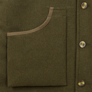 Proveedor de chalecos de cuero de calidad de exportación, chaleco de motorista de cuero genuino a la moda para hombre, chaleco de cuero de gamuza con logotipo personalizado hecho en Pakistán - Product Image 4