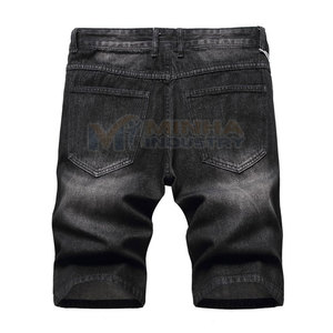 Wholesale Unique Style Jeans <b>Shorts</b> 2025 <b>Lightweight</b> Jeans <b>Shorts</b> Adult Jeans <b>Shorts</b> Custom Logo Jeans <b>Shorts</b> - Product Image 2