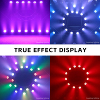 Projecteur LED Par 54*3W en gros, équipement d'éclairage de scène, couleur RGB, contrôle DMX512, pour DJ, mariage, bar, fête, spectacle