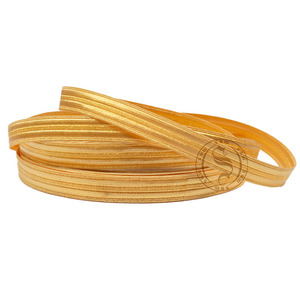 2 Bar Gold Infantry Uniform Braid Trim | Wholesale Ceremonial Uniform Braid Lace in Custom Colors and Sizes - Product Image 4