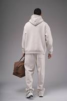 Chándal de gran tamaño de primavera para hombre, conjunto de pantalones de chándal con capucha, ropa informal holgada, patrón de dibujos animados, transpirable, respetuoso con el medio ambiente