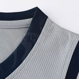 Uniforme de Baloncesto sin Mangas, Personalizable con Logotipo, Transpirable, Tallas Grandes, Unisex, para Deportes de Verano, 100% Poliéster, Secado Rápido, Venta Caliente - Product Image 6
