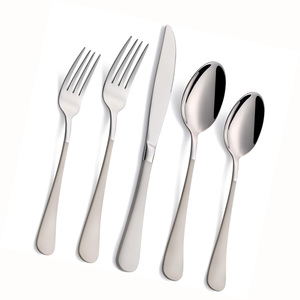 Ensemble de couverts de luxe en argent, acier inoxydable, argent, poli avec résine verte, logo personnalisé, fourchettes, cuillères, couteau, couverts - Product Image 2