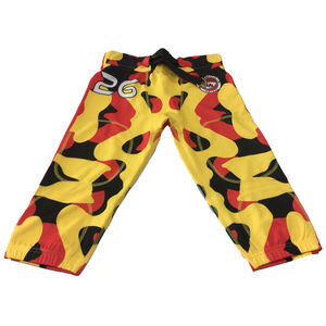 Camiseta de Fútbol Americano Personalizada para Adultos, Transpirable, de Manga Corta, Azul - Product Image 3