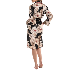 ชุดเดรสผ้าไหม100% สำหรับผู้หญิงชุดนอนผ้าซาตินเซ็กซี่ไซส์ใหญ่พิเศษระบายอากาศได้ดีสไตล์ใส่สบาย - Product Image 5