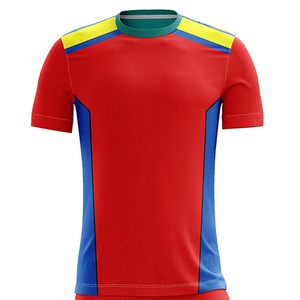 Custom Red and Blue Sublimation Printed Soccer Kit for Men/Youth Quick Dry Breathable Uniforms perfect for team and training - Product Image 4