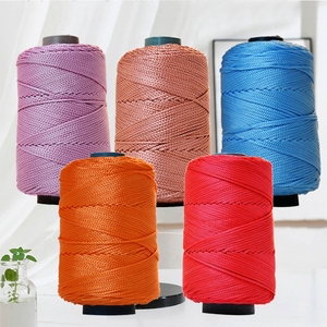 Mercerizzato cotone lino seta ghiaccio linea di lino ghiaccio tessuto a mano cappello scarpe borsa tazza fai da te colore lana - Product Image 1