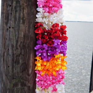 Colorful Artificial Flower <b>Garland</b> <b>Hawaiian</b> Floral Lei <b>Garland</b>, Festival, Wedding & Party Decor , Diwali, Haldi, Mehndi Decor - Product Image 1