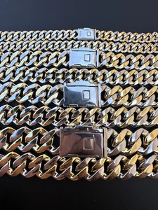 Lab Grown Cuban <b>Chain</b> Custom Hip Hop Moissanite Diamond Necklace Jewelry 18K Gold Plated Iced Out Cuban Link <b>Chain</b> - Product Image 6