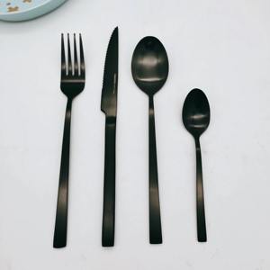 Juego de cubiertos de acero inoxidable dorado vintage personalizados modernos al por mayor regalo de inauguración de la casa - Product Image 3