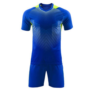 Uniforme de Fútbol Personalizado, Camiseta y Pantalones Cortos de Secado Rápido, Transpirable, de Poliéster, Ropa Deportiva, Pedidos al por Mayor OEM ODM - Product Image 1