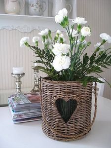 Maceta de mimbre tejida a mano al por mayor, cestas para macetas, decoración del hogar, cestas de mimbre, macetas para plantas de interior, Decoración de mesa - Product Image 6