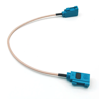 Câble d'extension coaxial RG316 Pigtail universel Fakra Z femelle-femelle pour antenne GPS