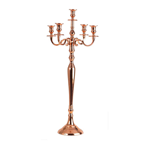 Candélabre de Noël en laiton massif/aluminium de qualité supérieure, centres de table de mariage, cristaux de verre faits à la main, indiens - Product Image 4