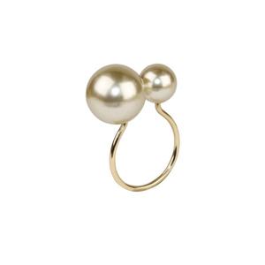 Nouveau porte-serviettes en métal au design antique avec finition dorée, pour mariage et événements, centre de table - Product Image 4