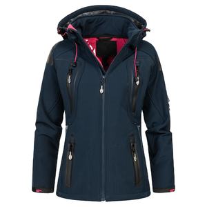 Chaqueta Softshell de Invierno para Mujer, Estilo Urbano, con Cremallera, Transpirable, Resistente al Viento, Gruesa, 2026 - Product Image 3