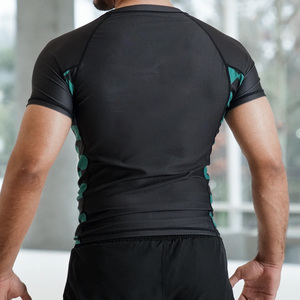 เสื้อรัดรูปสำหรับผู้ชายเสื้อออกกำลังกายแห้งเร็วสำหรับใส่ไปยิมฝึกซ้อม - Product Image 2