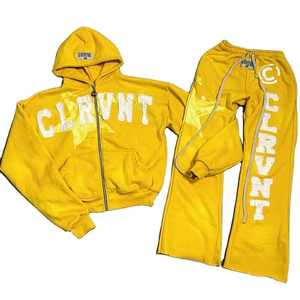 Top Trending Men's <b>Winter</b> Collection Streetwear Tracksuit Custom Embroidered Patch Design Customized Logo High Quality - Product Image 1