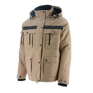 Chaqueta Acolchada Unisex de Cuello Mao de Calidad Profesional, Abrigo Casual con Cremallera, Cálido y Cortavientos para Invierno, Talla Personalizada, Hecho en Pakistán - Product Image 2