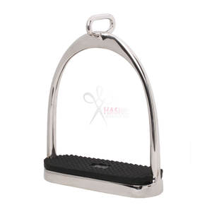 Étriers en acier inoxydable de haute qualité, traditionnels anglais, équilibrés, personnalisables, équipement d'équitation équestre - Product Image 1