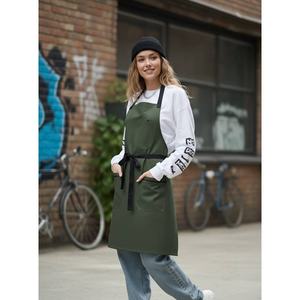 Tablier jetable Nomad imperméable en coton et PE, style coréen, pour cuisines, restaurants, mariages et fêtes de Noël - Product Image 1