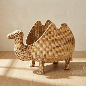 Cesta de ratán con forma de camello, cestas de almacenamiento hechas a mano, ratán natural, modernas, multifuncionales, hechas en Vietnam - Product Image 4
