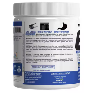 Suplemento de aminoácidos esenciales en polvo EAA con sabor a naranja picante de 300g de alta calidad para adultos, nutrición deportiva por fabricante - Product Image 2