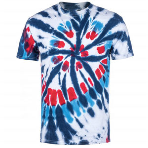 OEM Service Summer Short Sleeve <b>Men's</b> Clothing <b>Tie</b> Dyed <b>T</b>-<b>shirt</b> Online Sale Custom Logo Design Adults <b>Tie</b> Dyed <b>T</b>-<b>shirt</b> - Product Image 5