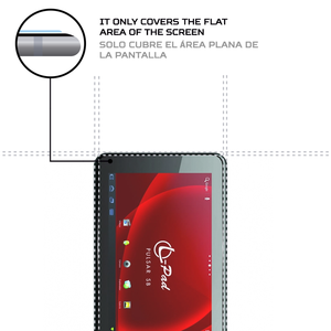 Protecteur d'écran antichoc pour tablette Leotec L-Pad Pulsar S, absorption des chocs améliorée - Product Image 4