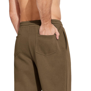 Pantalones clásicos de algodón a granel para hombre, pantalones formales de oficina, pantalones para correr con cintura elástica de algodón personalizados de Pakistán para hombre - Product Image 3
