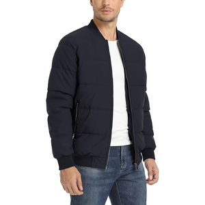 Chaqueta acolchada ligera para hombre, Abrigo acolchado con aislamiento de invierno, chaqueta acolchada cálida repelente al agua para hombre - Product Image 4
