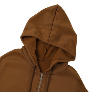 Sudadera con Capucha de Talla Grande para Mujer, Estilo Urbano, Tejido Acogedor 100% Algodón Ecológico, con Cordón Ajustable y Bolsillos Grandes Delanteros Personalizados - Product Image 3