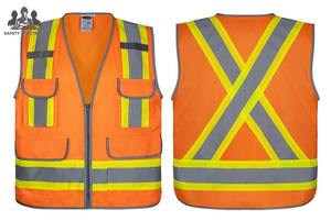 Chaleco de Seguridad Laboral al por Mayor |   Chaleco Reflectante Transpirable Impermeable de Alta Resistencia |   Ajuste Regulable |   Secado Rápido |   Proveedor Directo - Product Image 3