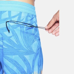 Customized Sublimation Printed <b>Swim</b> <b>Trunks</b> Breathable Beach <b>Shorts</b> Front Logo Jogging Fitness Nonwoven Swimwear Pockets Solid - Product Image 3