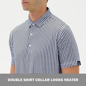 Tricoté pour hommes pour chemises et chemise de golf coupe sèche personnalisable impression de mode de haute qualité pour mettre en évidence le tempérament charme masculin - Product Image 5