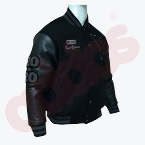 Veste de baseball et veste de softball de qualité supérieure avec design personnalisé et blouson universitaire bombardier avec logo personnalisé - Product Image 2