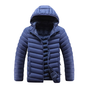 <b>Men</b> Casual Coated <b>Canvas</b> Varsity <b>Jacket</b> with Hooded Design Breathable & Windproof Autumn Protection for Daily Comfort - Product Image 1