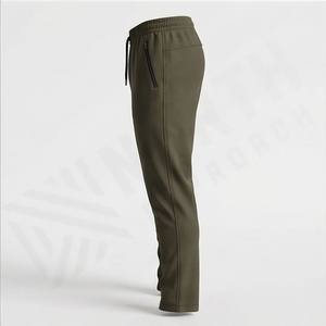 Pantalones Deportivos de Algodón para Hombre, Diseño Ajustado, Logotipo Personalizado, Pantalones de Gimnasio, Cómodos, Venta al por Mayor, Suministro de Fábrica, Oferta al por Mayor - Product Image 3