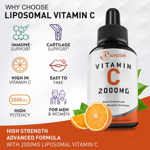 Vitamina C Líquida Oral de Alta Calidad, Refuerzo Inmunológico, Excelente Soporte Respiratorio para Adultos, Promueve la Función Celular, Buen Precio - Product Image 3