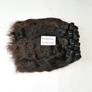 Lot de Cheveux Humains Indiens Vierges Ondulés 100% Naturels Sans Produits Chimiques, Double Trame, Cheveux Indiens Bruts Remy, Ondulation Profonde, Ondulation Eau - Product Image 5