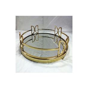 Produits professionnels plateau de service plateau métallique personnalisé avec pieds - Product Image 2