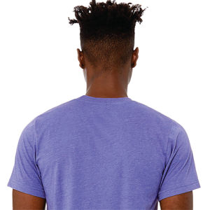 Heather Lapis Unisex CVC Camiseta: 52% Airlume Algodón peinado, 48% Poly Blend - Product Image 6