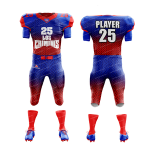 Uniformes de fútbol americano Venta al por mayor Camiseta de fútbol americano barata personalizada/SPATS personalizados, PAQUETE DE BOLSA, GUANTES, CALCETINES Paquete de Oferta - Product Image 6