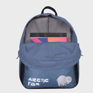 Mochila escolar Arctic Fox Zoo Dark Denim para niños y niñas - Product Image 4