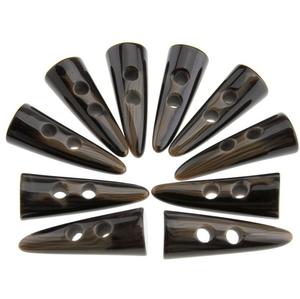 Ensemble de boutons à bascule en corne de buffle pour accessoires en cuir faits à la main - Product Image 3