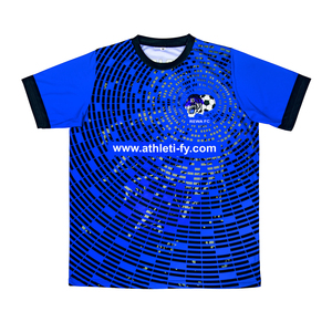 T-shirt en microfibre à séchage rapide personnalisé pour homme 100% polyester de coupe décontractée fabriquée en usine avec impression par sublimation sur tout le pourtour. - Product Image 4