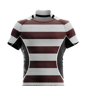 Dernier modèle Uniformes de rugby à sublimation sportive de qualité unique Uniforme de rugby à conception imprimée avec logo en polyester 100% - Product Image 2