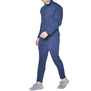 Fabrication en gros, survêtement coupe-vent pour homme 100% polyester, respirant, impression de logo personnalisée, vêtements de sport, ensembles OEM d'automne - Product Image 3