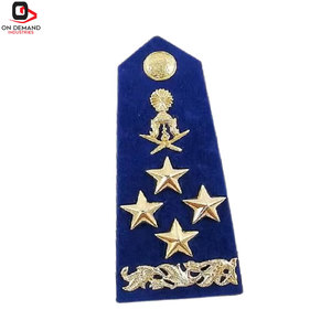 OEM Professional Shoulder Patches Designed With Precision <b>Embroidery</b> Durable <b>Material</b> And Custom Logo Options For Garments - Product Image 2